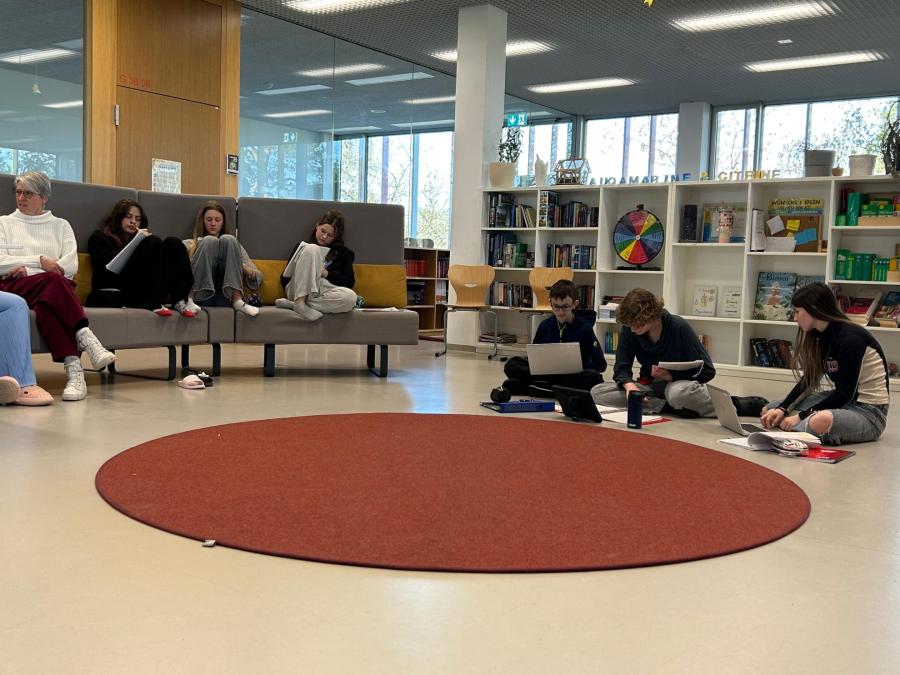 Arbeiten im "Living Room"
