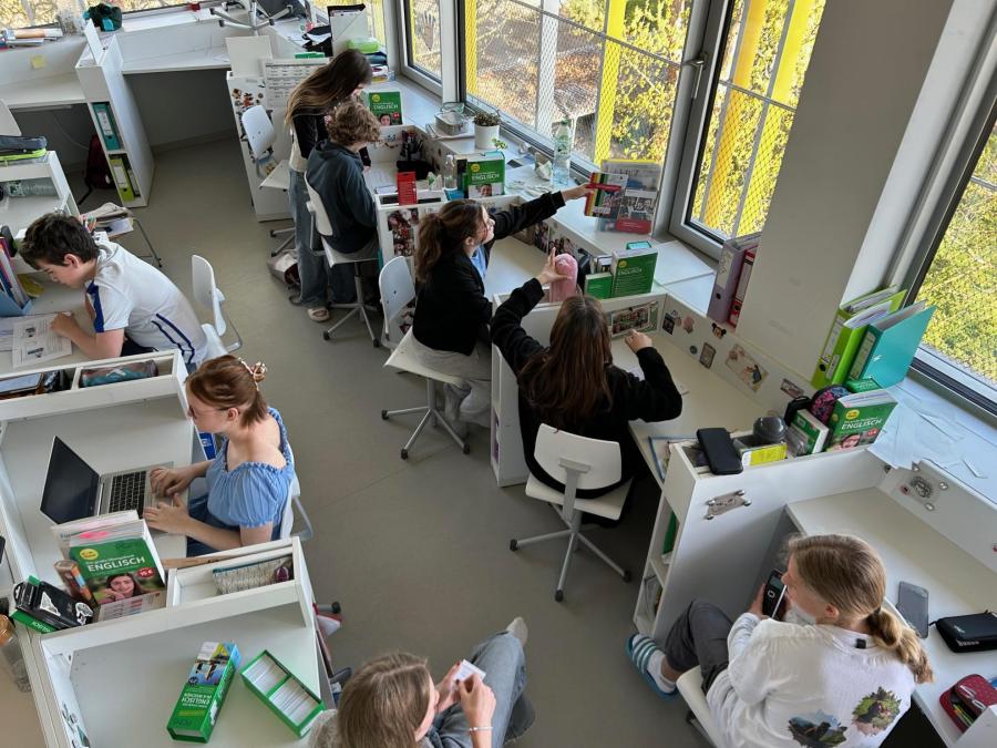 Arbeiten im "Learning Office"